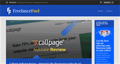 Desktop Screenshot of freelancefuel.com